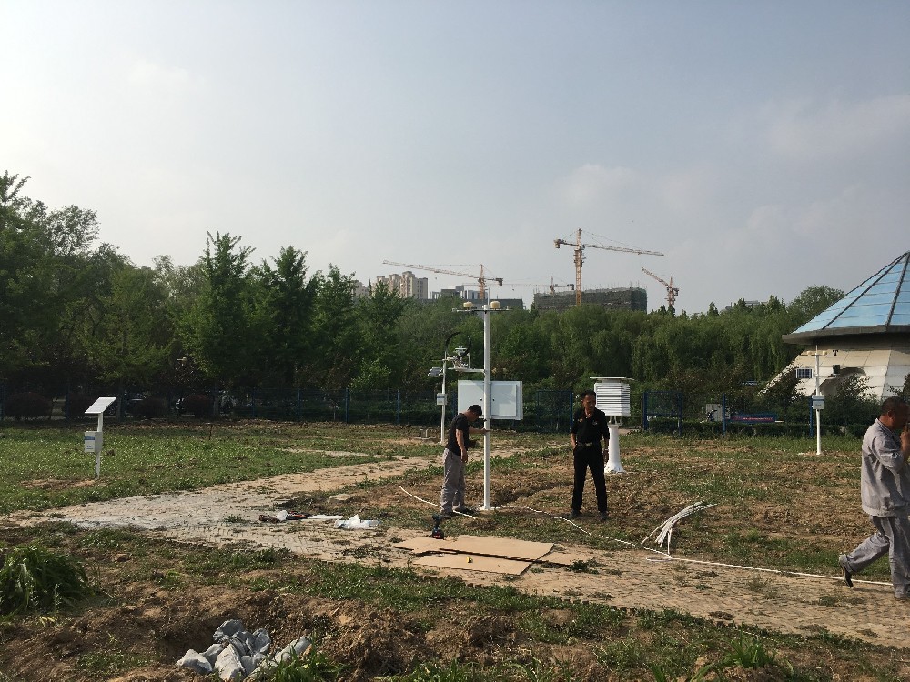 競道光電校園氣象站成功在聊城大學完成安裝